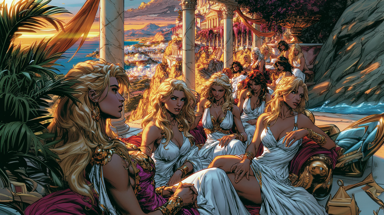 Golden ocean utopia